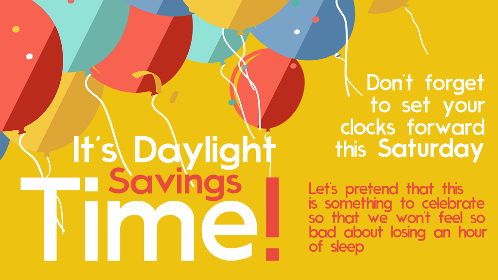 Spring Daylight Savings Time