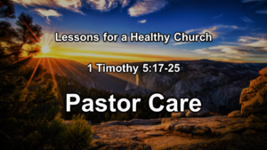 2020-2-2 PPT- Pastor Care